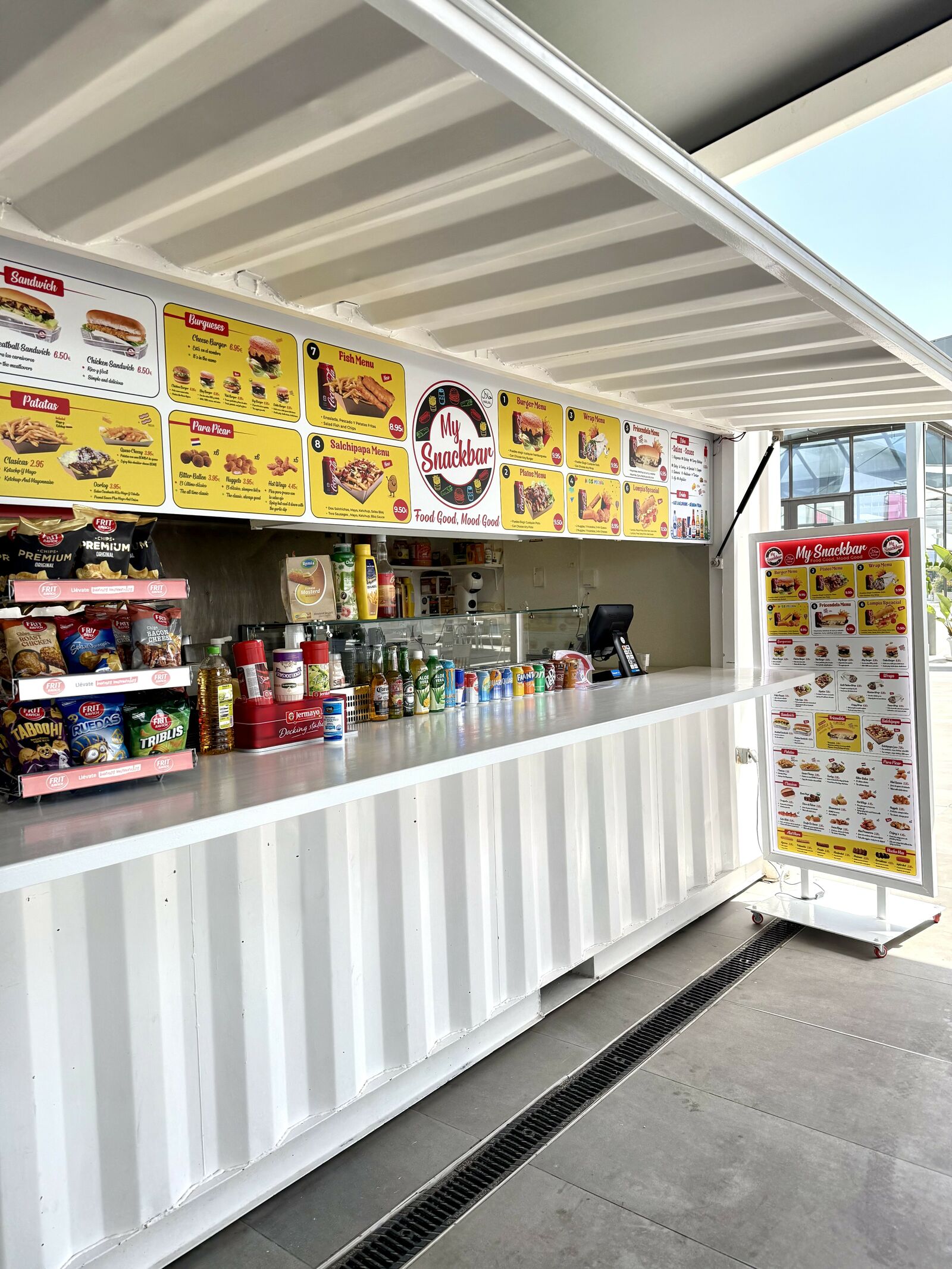Snack Bar store front